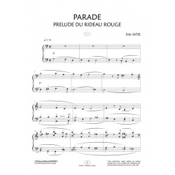 Partition PARADE (BALLET RÉALISTE) Erik Satie pdf