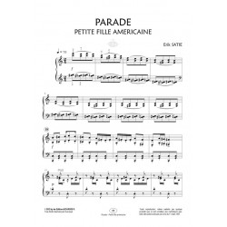 Partition PARADE (BALLET RÉALISTE) Erik Satie pdf