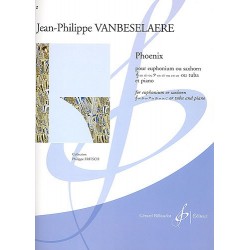 Sheet music PHOENIX Jean-Philippe Vanbeselaere