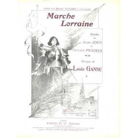 MARCHE LORRAINE (PIANO & CHANT)