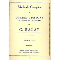 MÉTHODE COMPLÈTE DE CORNET À PISTONS - VOLUME 2 Guillaume Balay