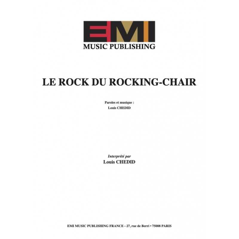 Partition LE ROCK DU ROCKING CHAIR Louis Chedid pdf