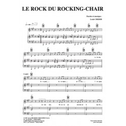 Partition LE ROCK DU ROCKING CHAIR Louis Chedid pdf