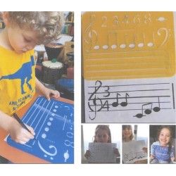 GRAPHOMUSIC Ardoise en plexiglass