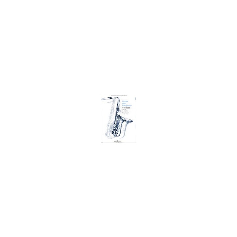 ETUDES POUR SAXOPHONE VOL.1