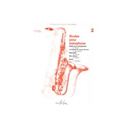 ETUDES POUR SAXOPHONE VOL.2