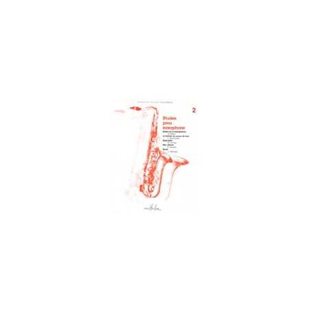 ETUDES POUR SAXOPHONE VOL.2