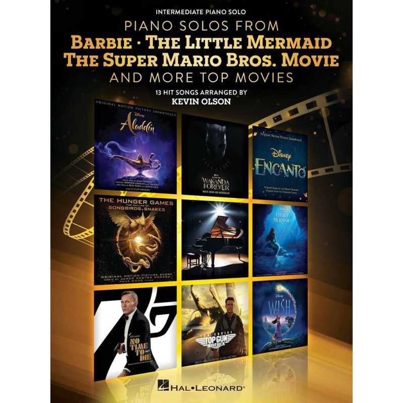 Partition PIANO SOLOS FROM BARBIE, THE LITTLE MERMAID AND MORE TOP MOVIES