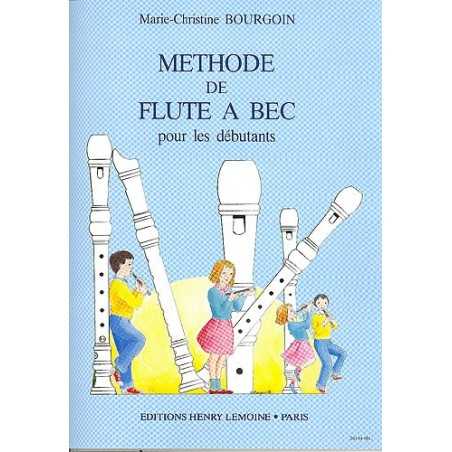 Marie-Christine Bourgoin : Méthode De Flûte À Bec