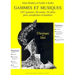 GAMMES ET MUSIQUES (Hautbois/Saxophone)