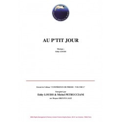 Sheet music AU P'TIT JOUR Eddy Louiss pdf