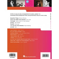 Sheet music REALLY EASY PIANO CHART HITS OF 2023-2024