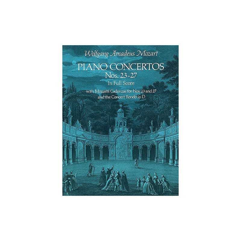 Mozart : Piano Concertos Nos. Nos. 23-27 in Full Score