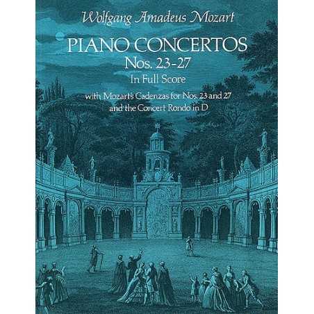 PIANO CONCERTOS NOS. 23-27 IN FULL SCORE
