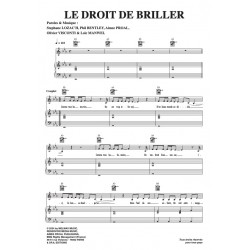 Sheet music LE DROIT DE BRILLER Les Soignantes pdf