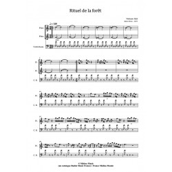 Sheet music RITUEL DE LA FORÊT Naïssam JALAL pdf