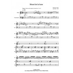 Sheet music RITUEL DE LA LUNE Naïssam JALAL pdf