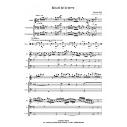 Partition RITUEL DE LA TERRE Naïssam JALAL pdf