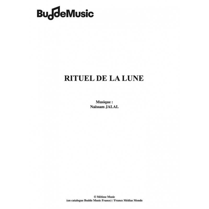 Sheet music RITUEL DE LA LUNE Naïssam JALAL pdf