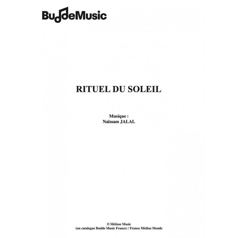 Sheet music RITUEL DU SOLEIL Naïssam JALAL pdf