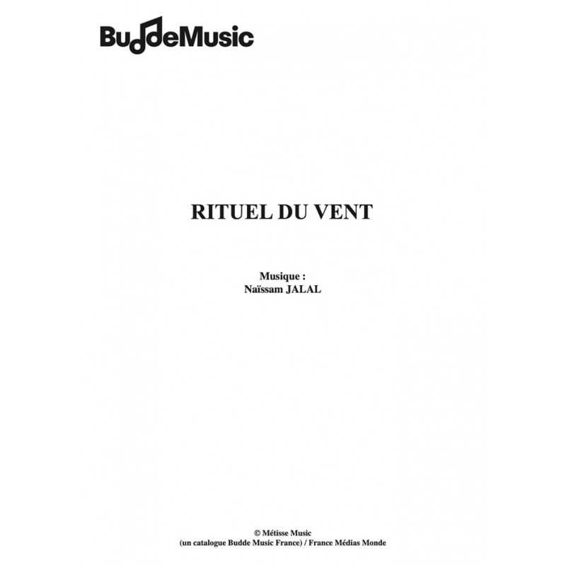 Sheet music RITUEL DU VENT Naïssam JALAL pdf