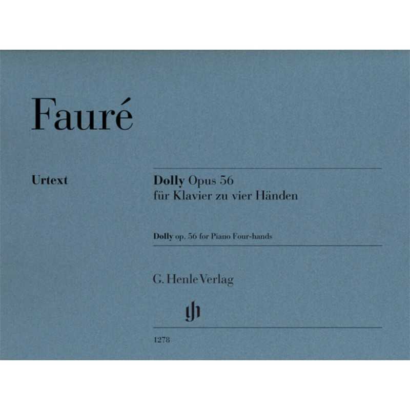 Sheet music DOLLY OP.56 FOR PIANO 4 HANDS Gabriel Fauré