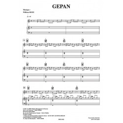 Partition GEPAN THYLACINE PDF