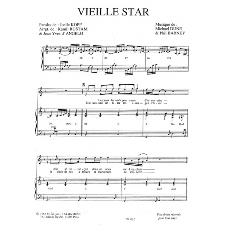 VIEILLE STAR