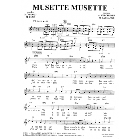 MUSETTE MUSETTE