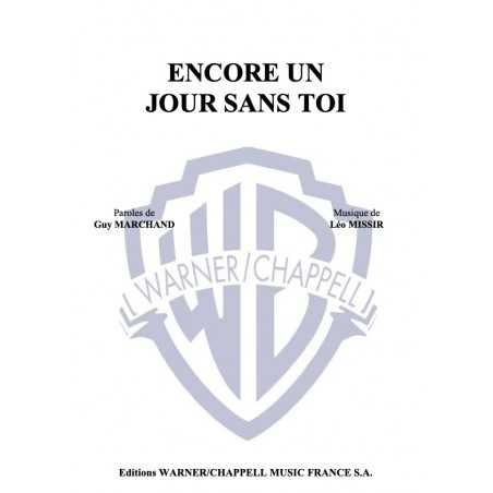 ENCORE UN JOUR SANS TOI