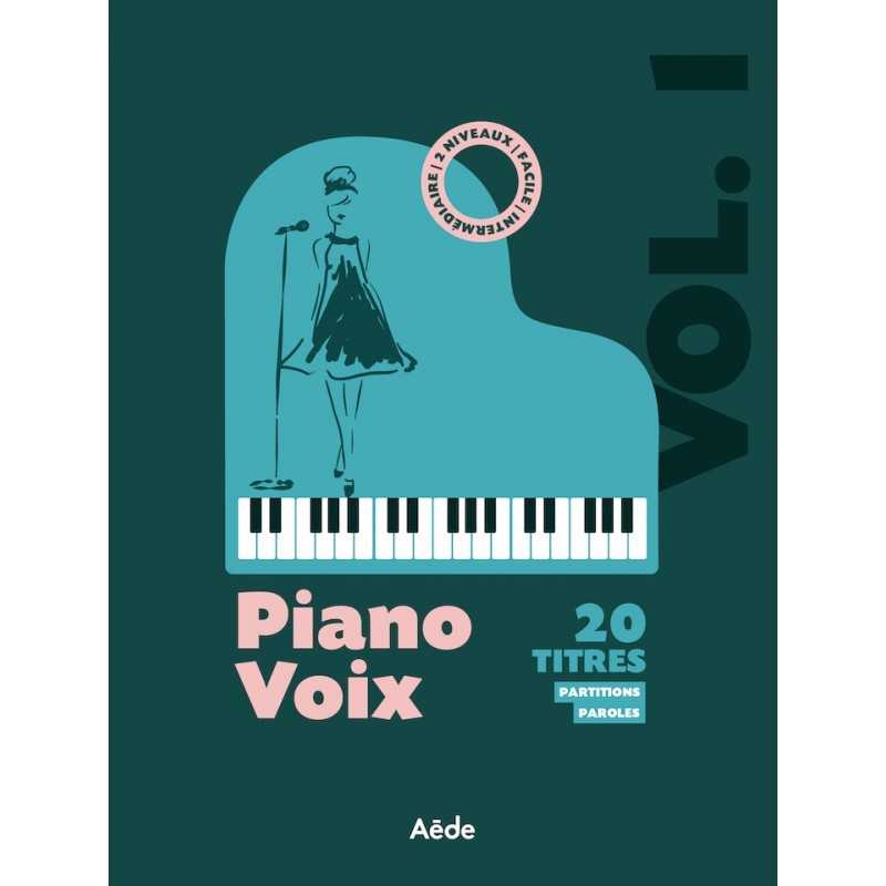 Sheet music PIANO VOIX VOLUME 1