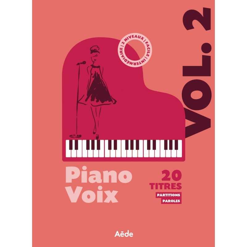 Sheet music PIANO VOIX VOLUME 2