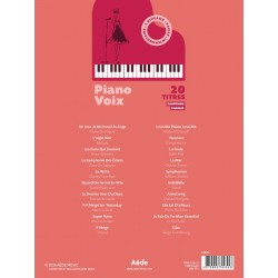 Sheet music PIANO VOIX VOLUME 2