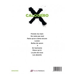 Sheet music CALOGERO X (DIX)