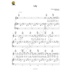 Sheet music LILY Pierre PERRET