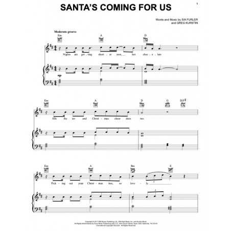 SANTA'S COMING FOR US