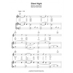 Partition SILENT NIGHT Joseph Mohr Franz Gruber