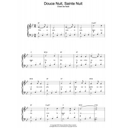 Partition DOUCE NUIT SAINTE NUIT Joseph Mohr