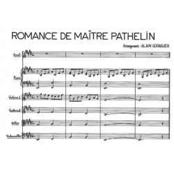 Sheet music ROMANCE DE MAÎTRE PATHELIN Nana Mouskouri PDF