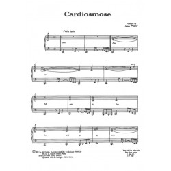 Sheet music CARDIOSMOSE Jean MUSY pdf