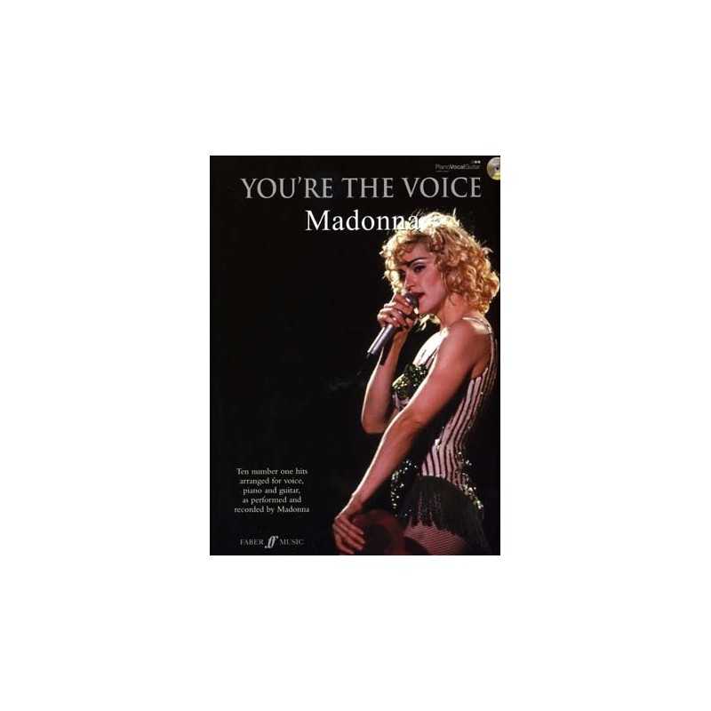 YOU'RE THE VOICE : MADONNA (+ CD)