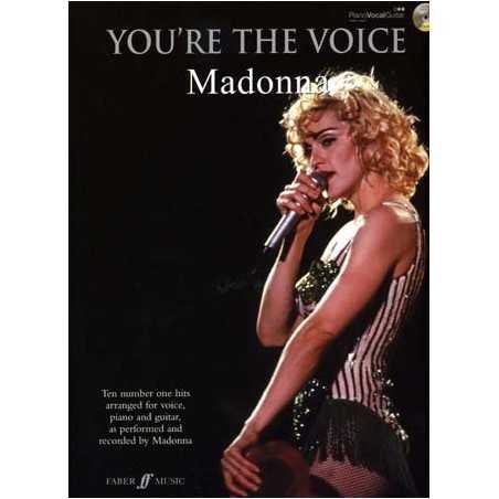YOU'RE THE VOICE : MADONNA (+ CD)