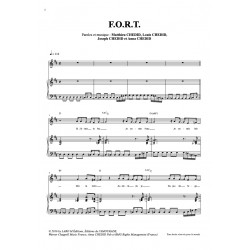 Sheet music F.O.R.T. Louis CHEDID pdf