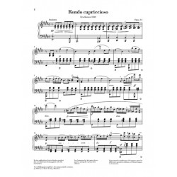 Partition RONDO CAPRICCIOSO OP.14 Felix Mendelssohn Bartholdy