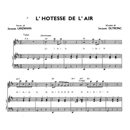 L'HOTESSE DE L'AIR