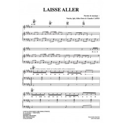 Partition LAISSE ALLER Claudio CAPÉO pdf