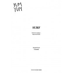 Sheet music SURF COCOON pdf
