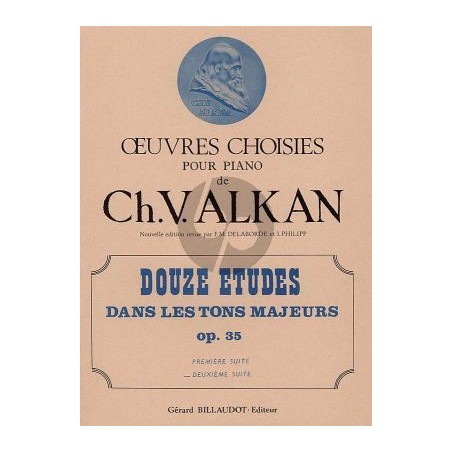 12 ETUDES DANS LES TONS MAJEURS OPUS 35 VOLUME 1