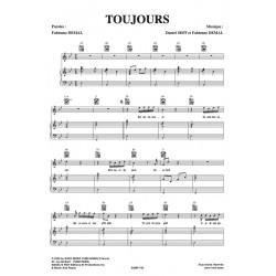 Partition TOUJOURS Axelle RED pdf