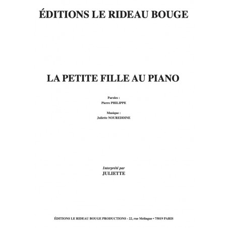 LA PETITE FILLE AU PIANO